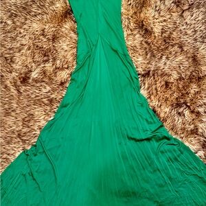 Roberto Cavalli Vibrant Emerald Green Maxi Dress